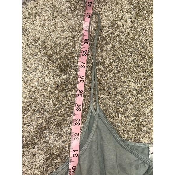 Prana Womens Spaghetti Strap Midi L Dress Lightweight Green - Picture 5 of 6